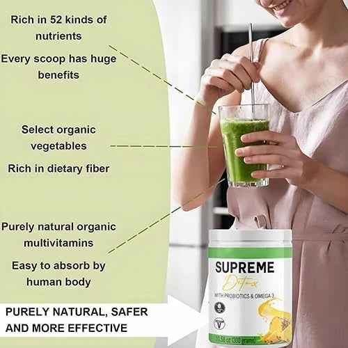 Supreme Detox Fibra Natural en Polvo Sabor Piña