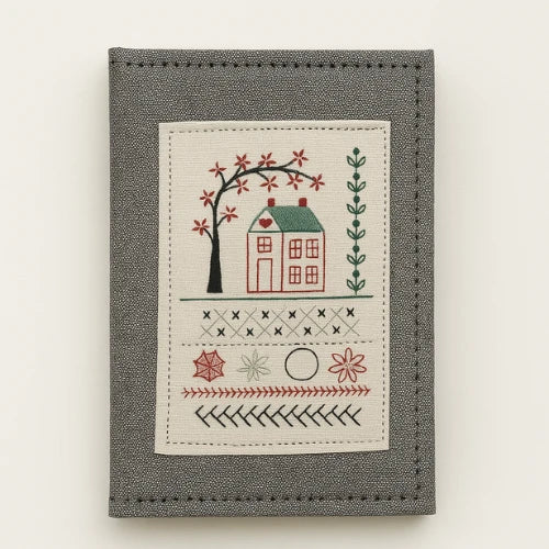Kit Terapia de Costura: Libro de puntadas + Set de accesorios de bordado