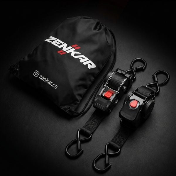 Kit Zenkar™ Anti-Deslizante: 2 Correas Retráctiles de Alta Resistencia